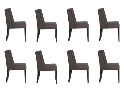 8x Chaises Chaise Rembourrage Design Lounge Club Siège Lehn Suite Fauteuil Vento neuf